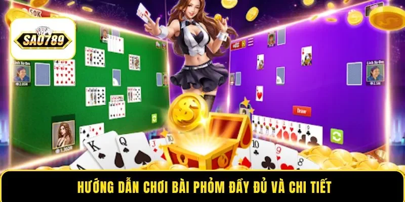 Hướng dẫn chơi bài Phỏm đầy đủ và chi tiết